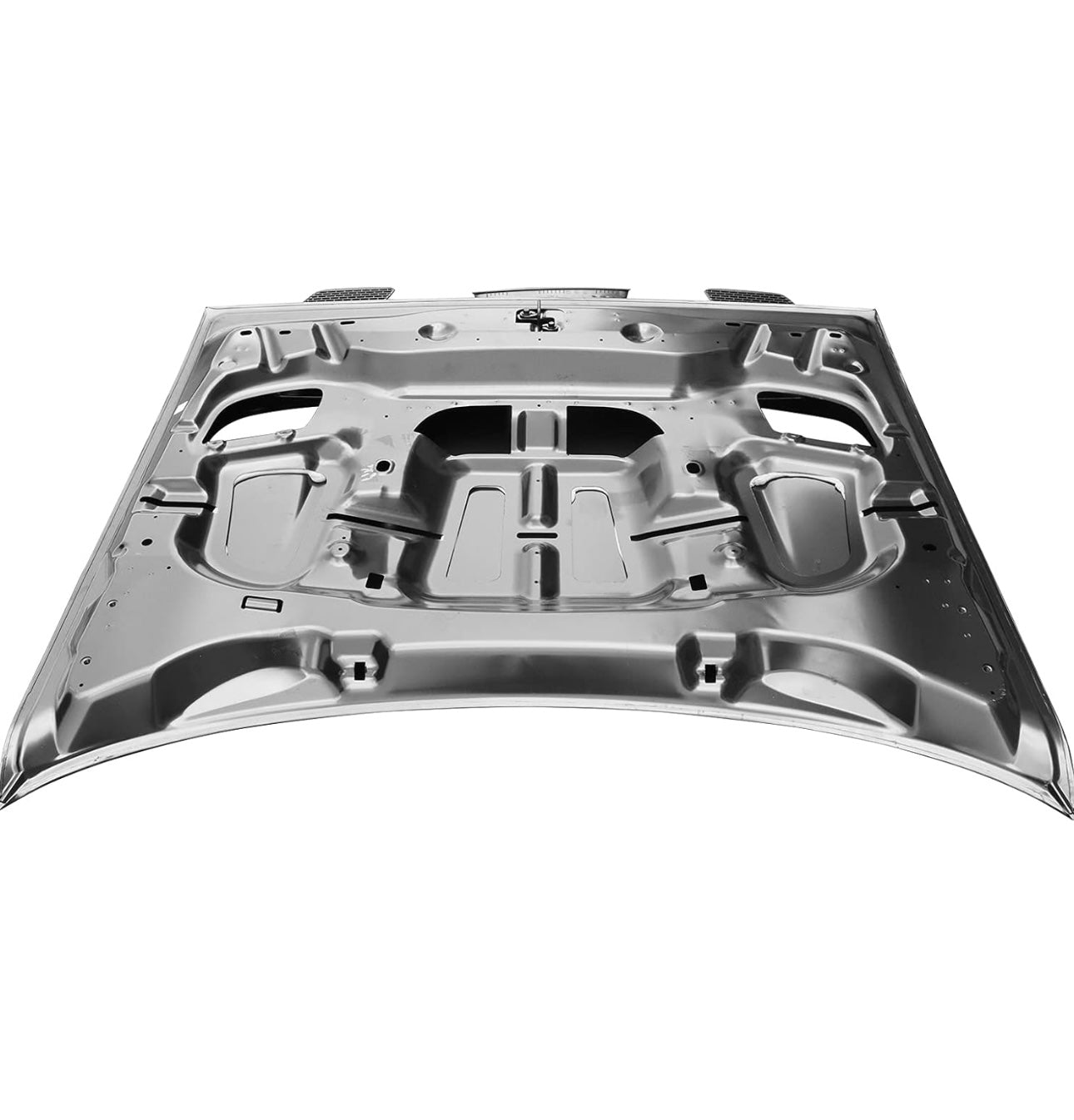 Matte Black Vented Front Hood – Dodge Challenger (2015–2022) - Exotics Carbon Design