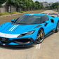 GTR Bat-Fury Full Carbon Fiber Kit - Ferrari 296 GTB - Exotics Carbon Design