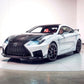 Vented Carbon Fiber Hood - Lexus RC F (2015–2023) - Exotics Carbon Design