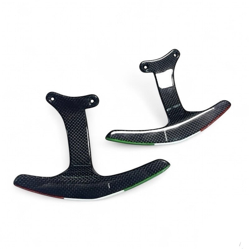 Ferrari SF90 – Carbon Fiber Paddle Shifters - Exotics Carbon Design