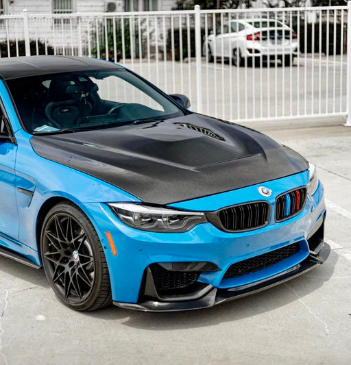 BMW M3 F80 / M4 F82 F83 – Carbon Fiber GTS Style Hood - Exotics Carbon Design