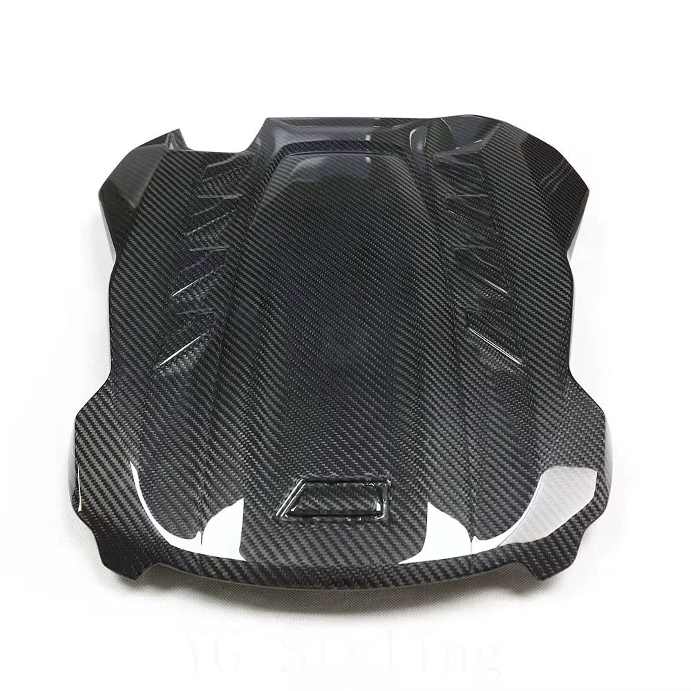 Carbon Fiber Front Engine Cover – BMW F95 X5M / F96 X6M (2020+) - Exotics Carbon Design