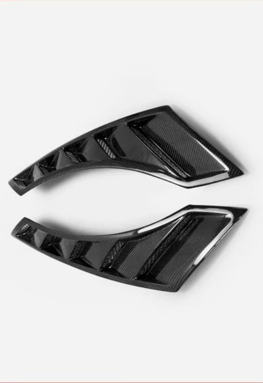Carbon Fiber Fender Vents Nismo Style - Nissan GTR R-35 (2009–2016) - Exotics Carbon Design
