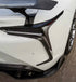 Carbon Fiber Rear Bumper Canards - Lexus LC 500 (2018–2024) - Exotics Carbon Design