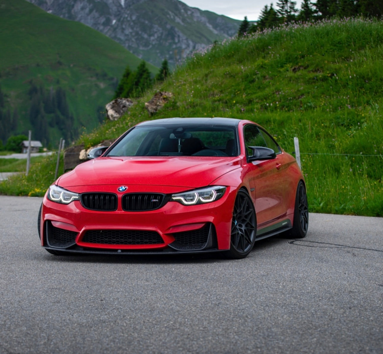Carbon Fiber Front Lip - BMW M4 F82 (2015–2020) - Exotics Carbon Design