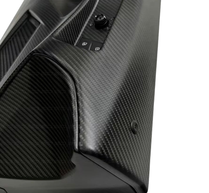 STO Style Carbon Fiber Inner Door Panels For Lamborghini Huracán LP580/LP610/EVO - Exotics Carbon Design