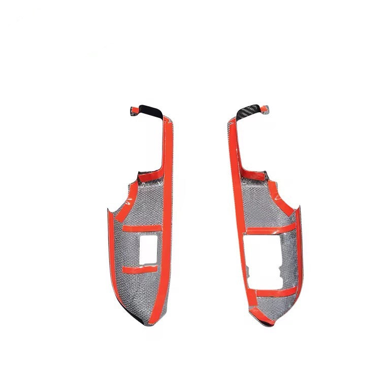 Carbon Fiber Door Window Switch Panel Trim – Ford Mustang (2015–2017) - Exotics Carbon Design