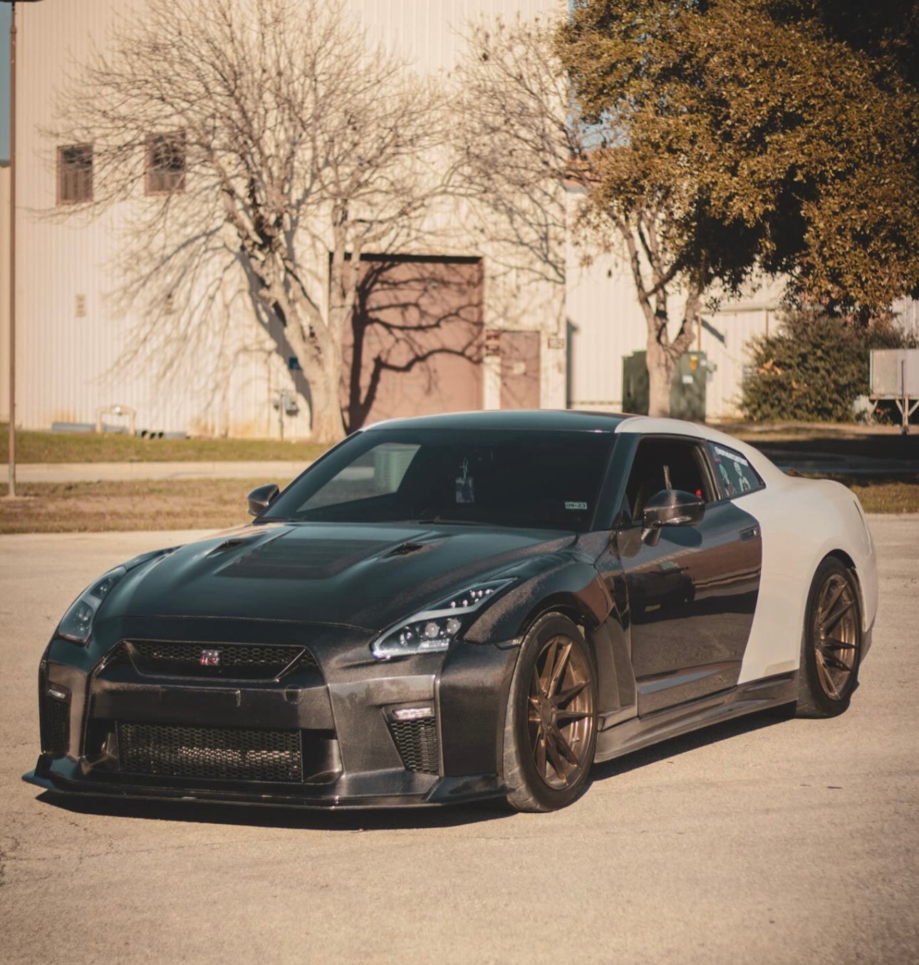 Carbon Fiber Lightweight Doors - Nissan GT-R R35 (2009-2024) - Exotics Carbon Design
