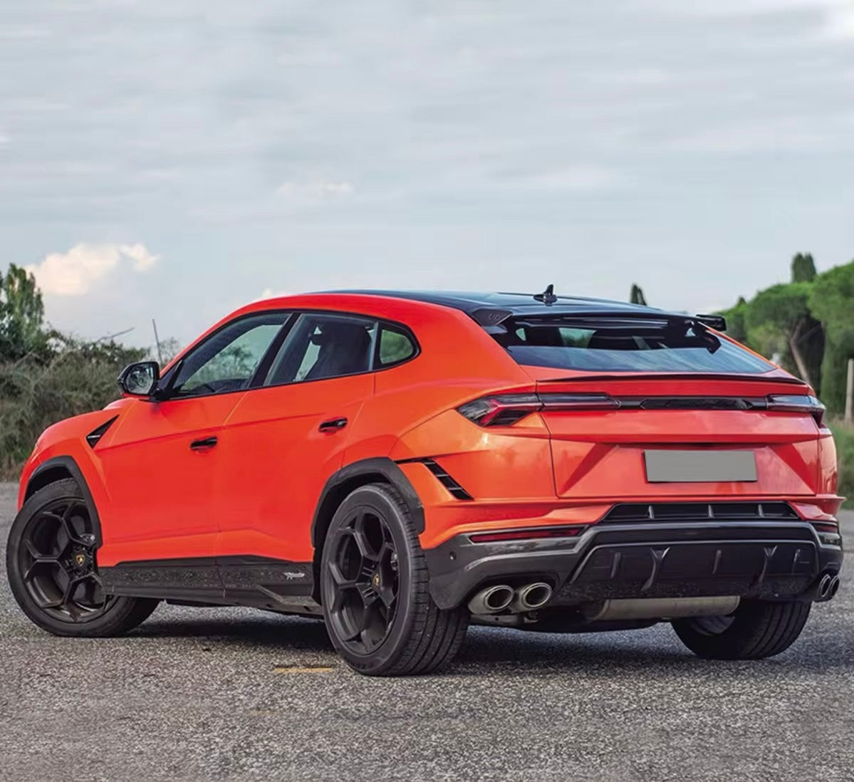 2023+ Lamborghini Urus S – NVT Style Carbon Fiber Body Kit - Exotics Carbon Design
