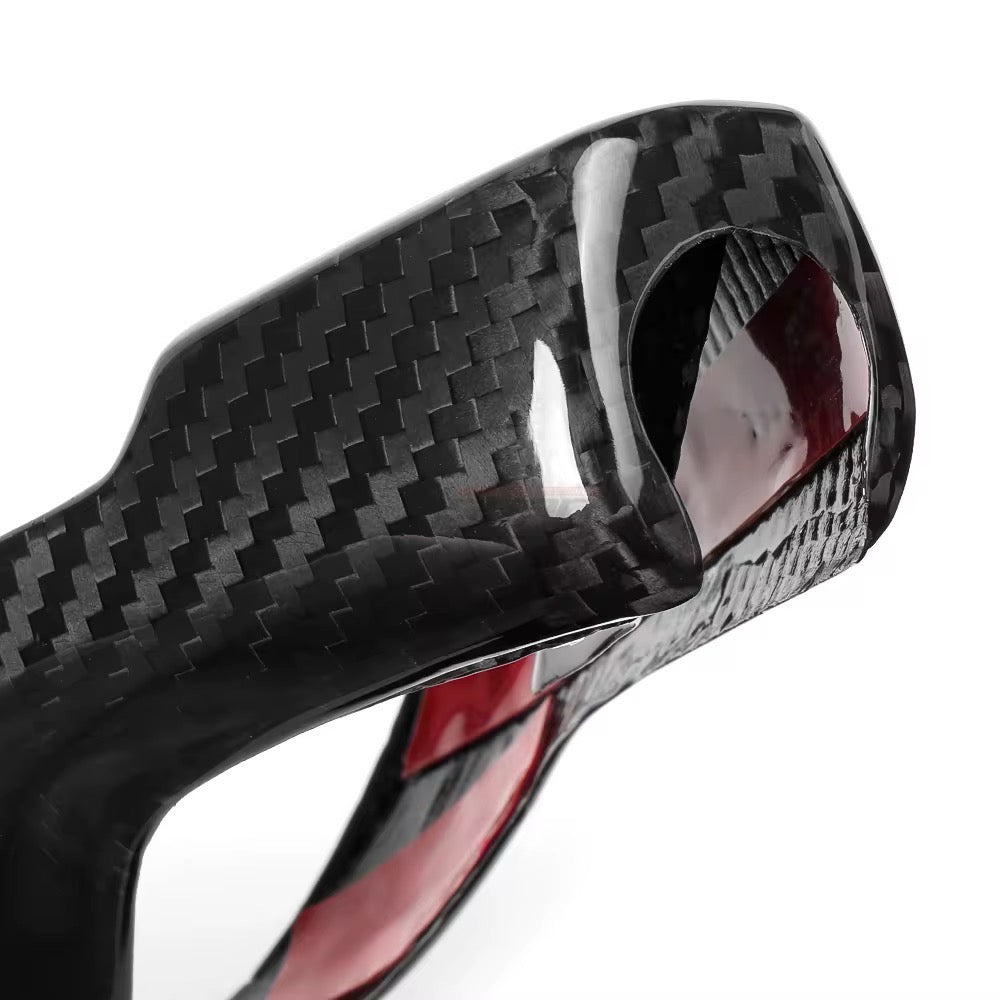 BMW M3 G80 / M4 G82 (2021–2025) – Carbon Fiber Gear Knob Cover - Exotics Carbon Design