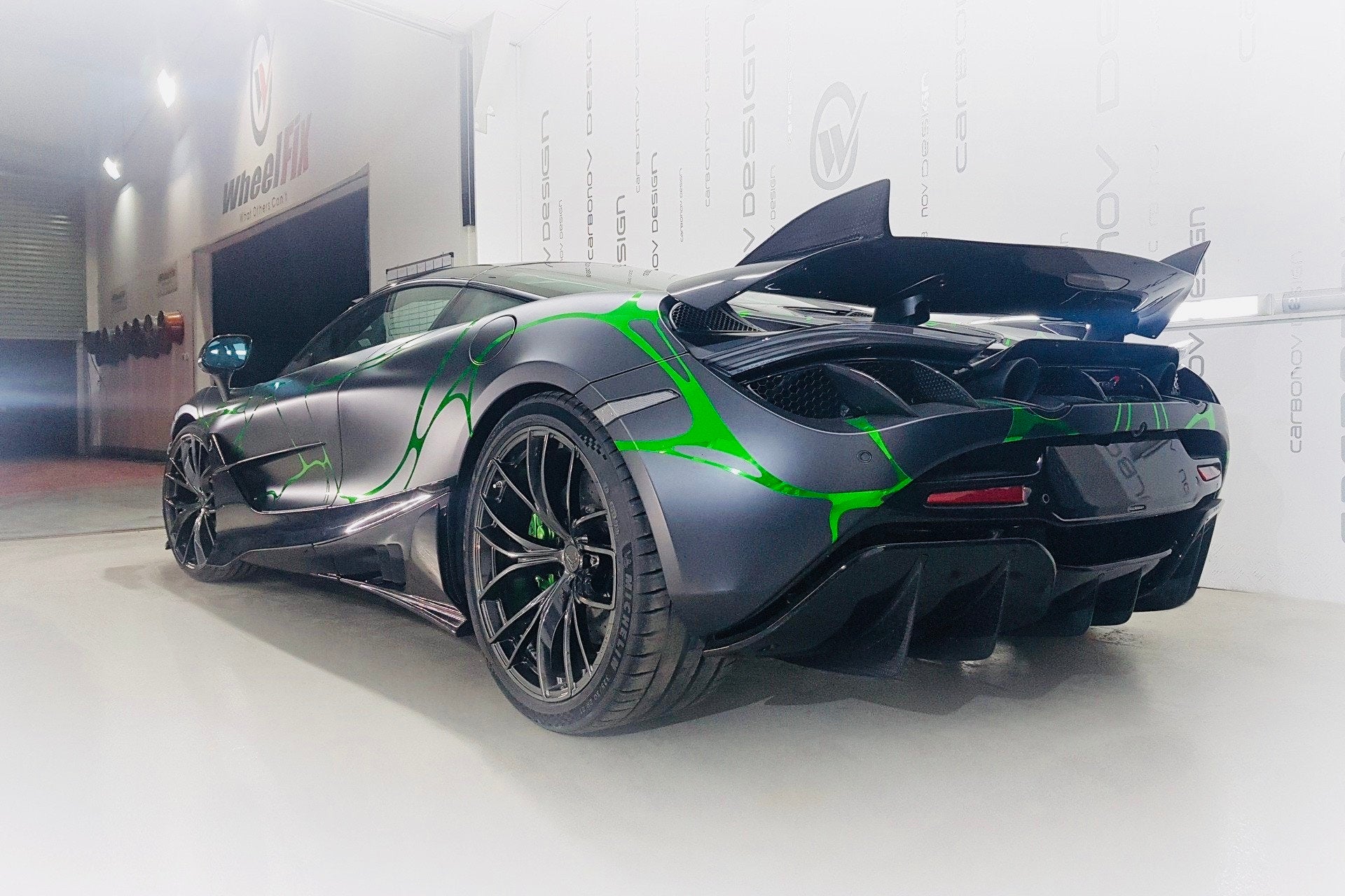 TC Style Rear Wing - McLaren 720S Coupe (2017–2023) - Exotics Carbon Design