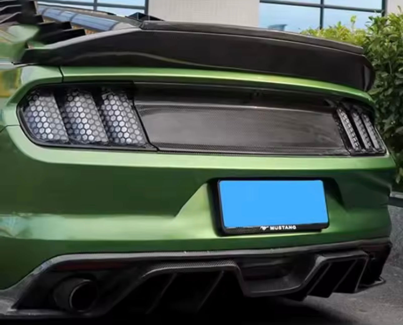 OE Style Carbon Fiber Trunk Lid Panel for Ford Mustang (2015–2023) - Exotics Carbon Design