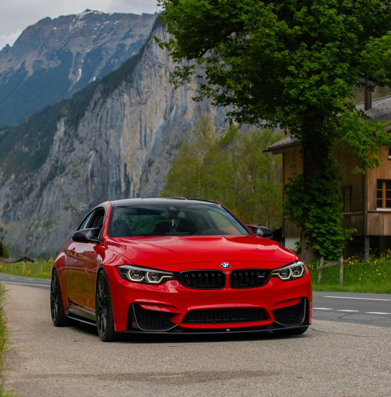 Carbon Fiber Front Lip - BMW M4 F82 (2015–2020) - Exotics Carbon Design