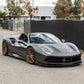 Ferrari 488 GTB - Exotic Design Carbon Fiber Side Skirts - Exotics Carbon Design