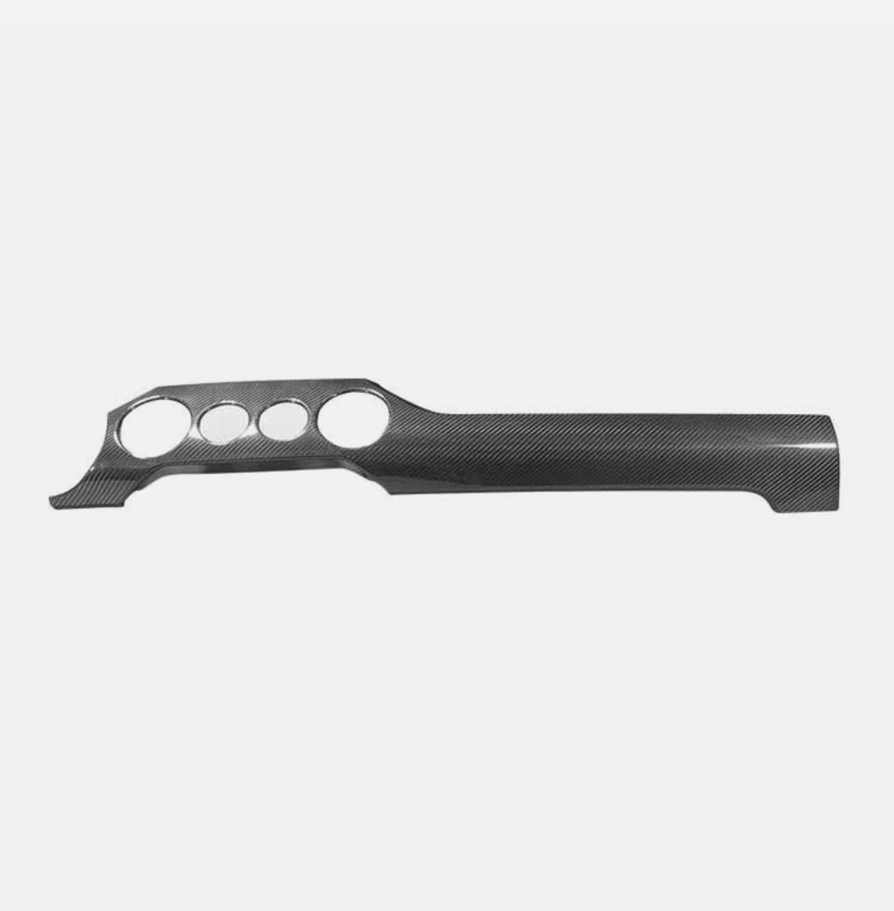 Carbon Fiber Center Dashboard Trim - Ford Mustang (2015–2022) - Exotics Carbon Design