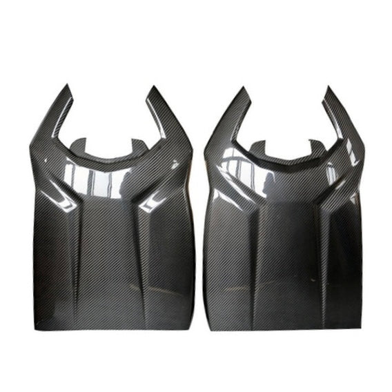 Carbon Fiber Rear Seat Protection Panels - Lamborghini Aventador LP700/LP720/LP740 - Exotics Carbon Design