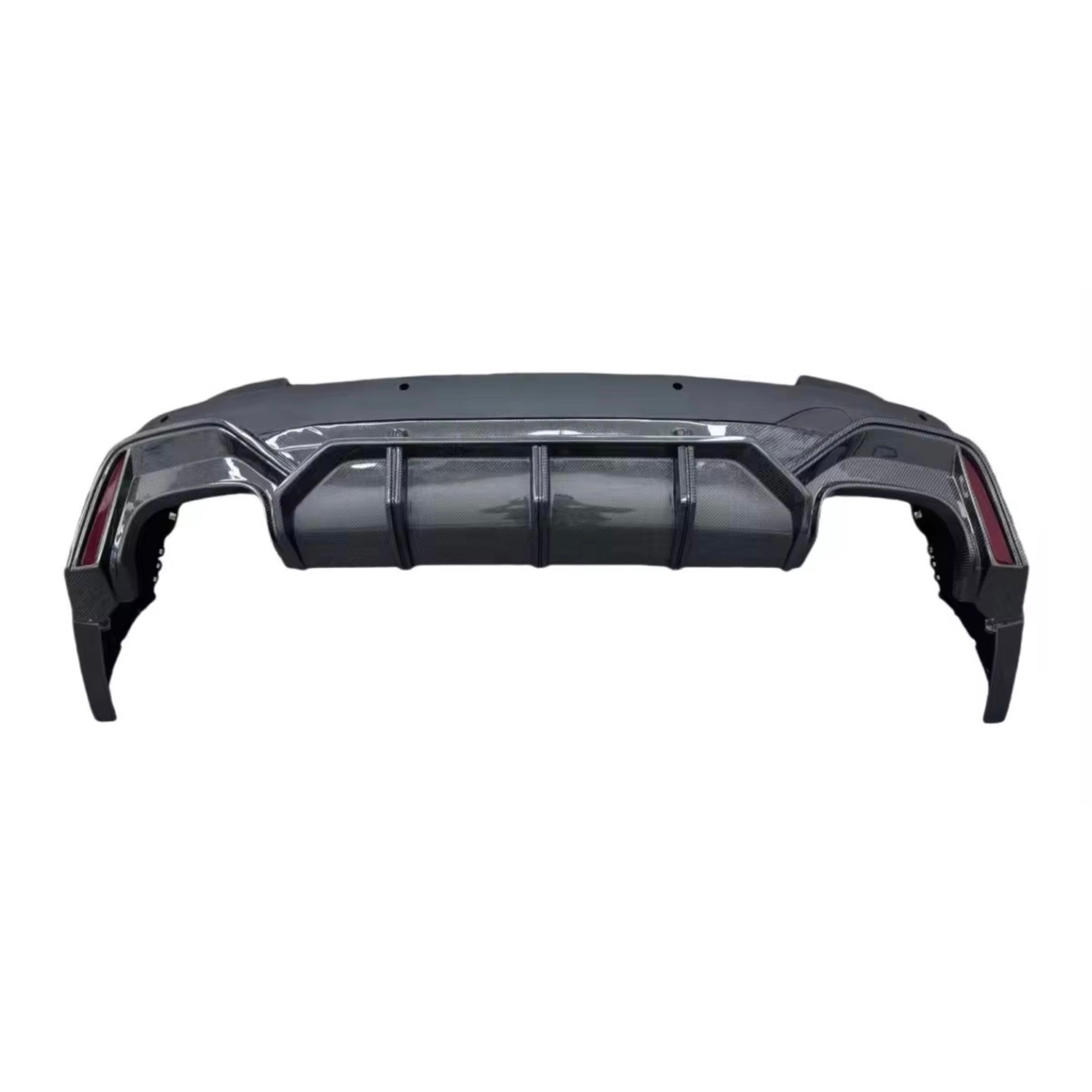 VR Style Carbon Fiber Rear Diffuser – Audi RS7 (2020–2024) - Exotics Carbon Design