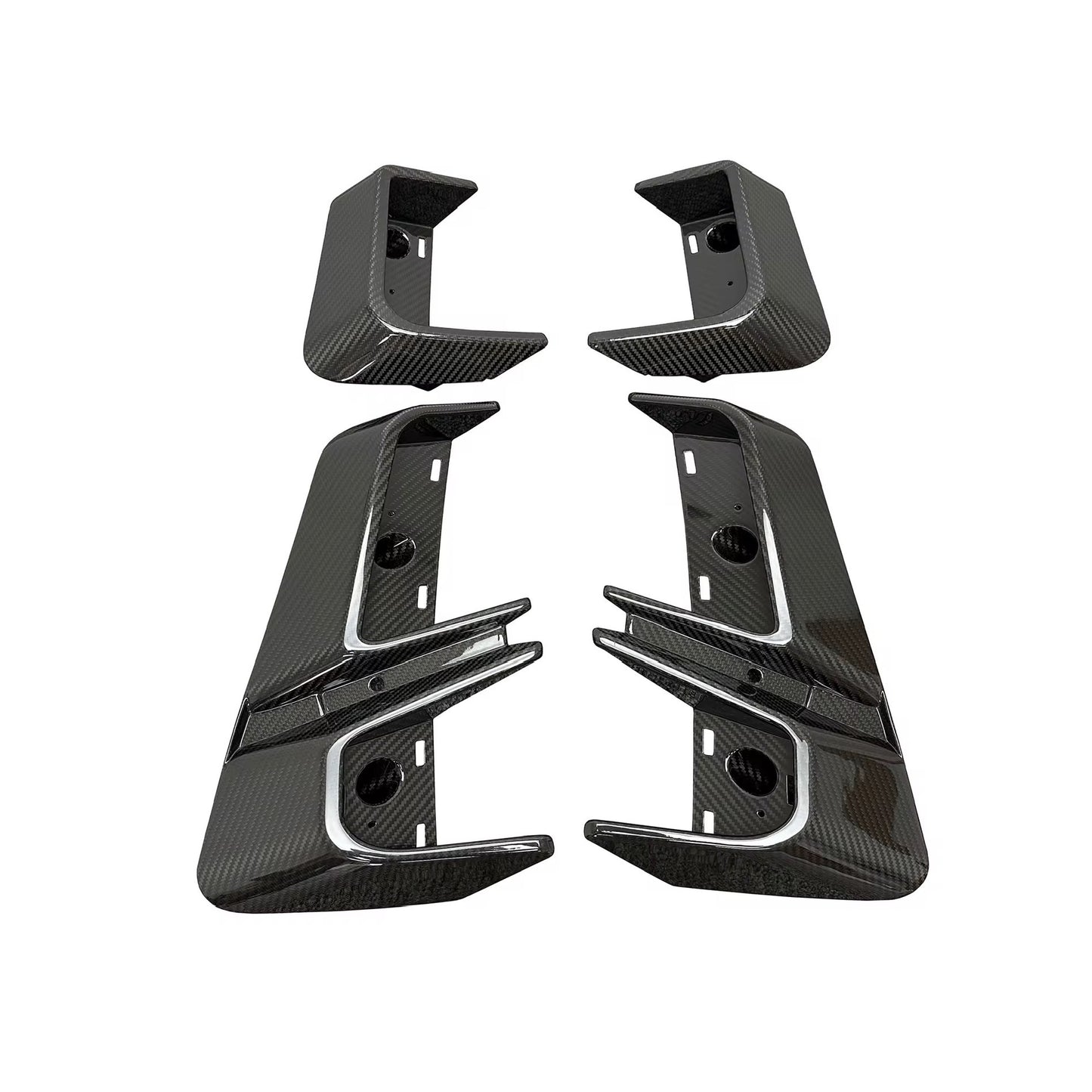 Mercedes G63 W464 – Rocket 800 Style Carbon Fiber Side Fender Duct Vents - Exotics Carbon Design