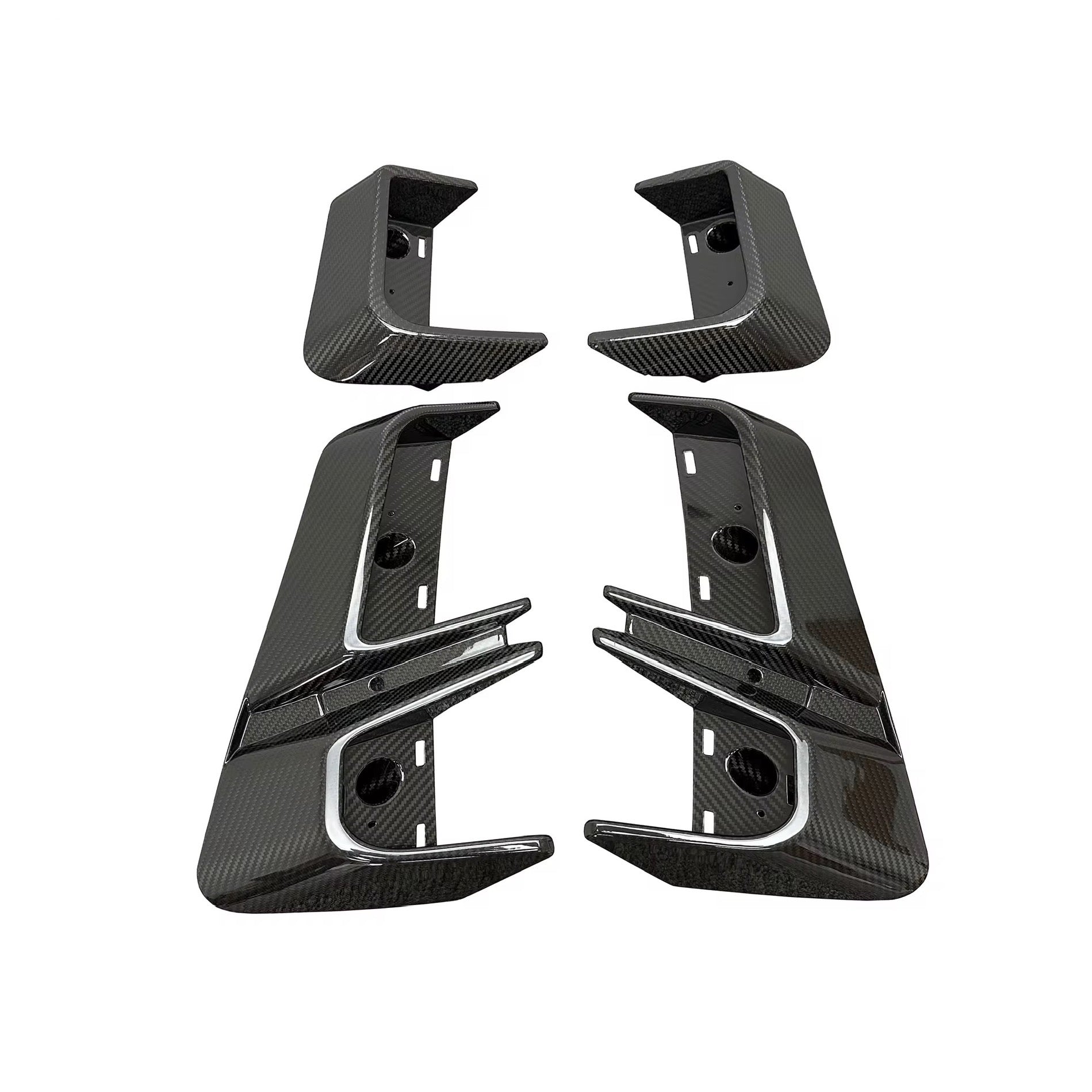 Mercedes G63 W464 – Rocket 800 Style Carbon Fiber Side Fender Duct Vents - Exotics Carbon Design