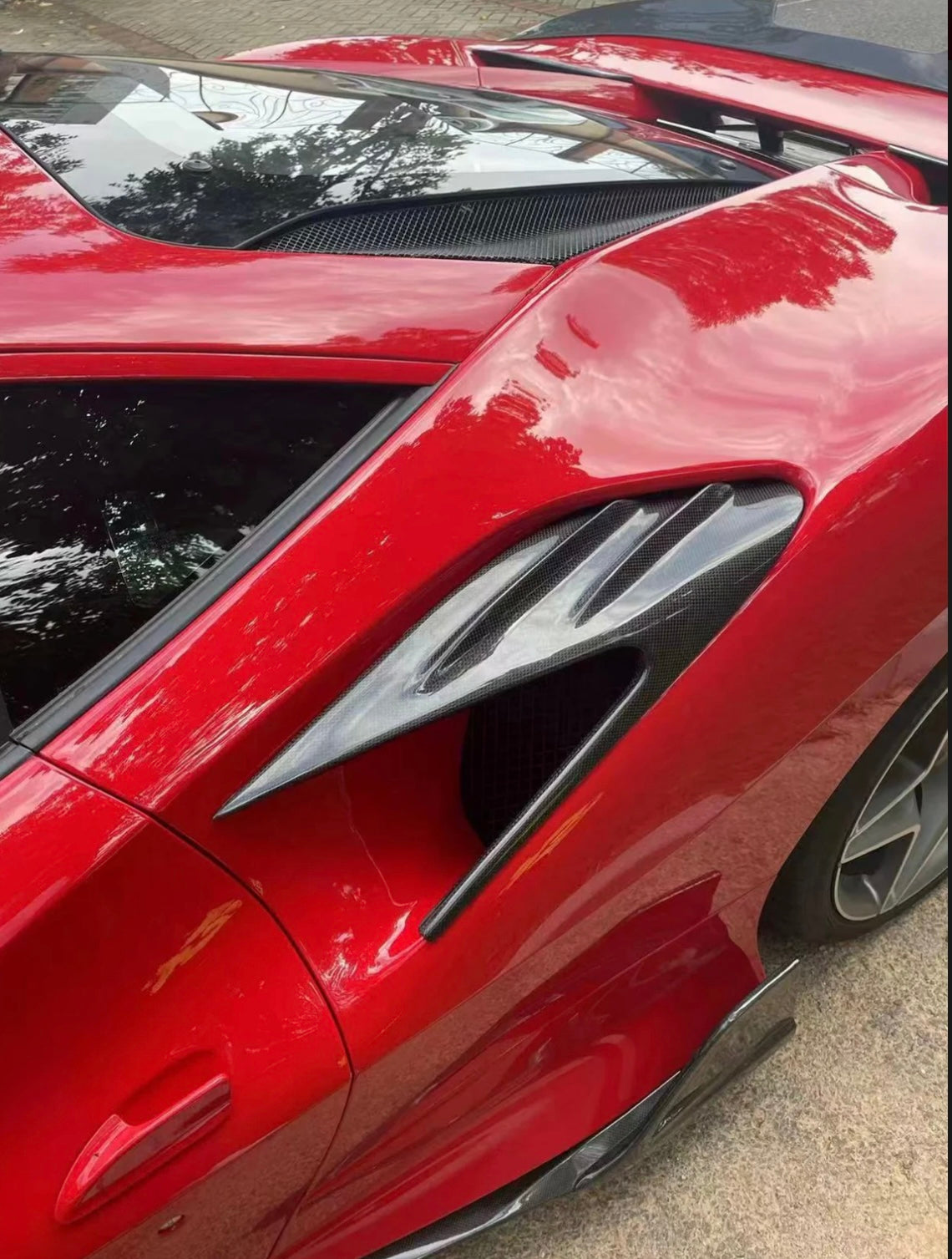 Full MSY Carbon Fiber Body Kit – Ferrari F8 Tributo - Exotics Carbon Design