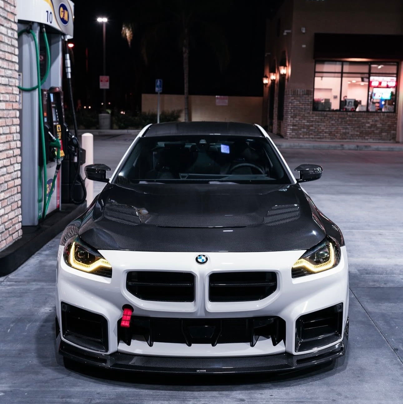 BMW M2 G87 – MP Style Vented Carbon Fiber Front Hood - Exotics Carbon Design