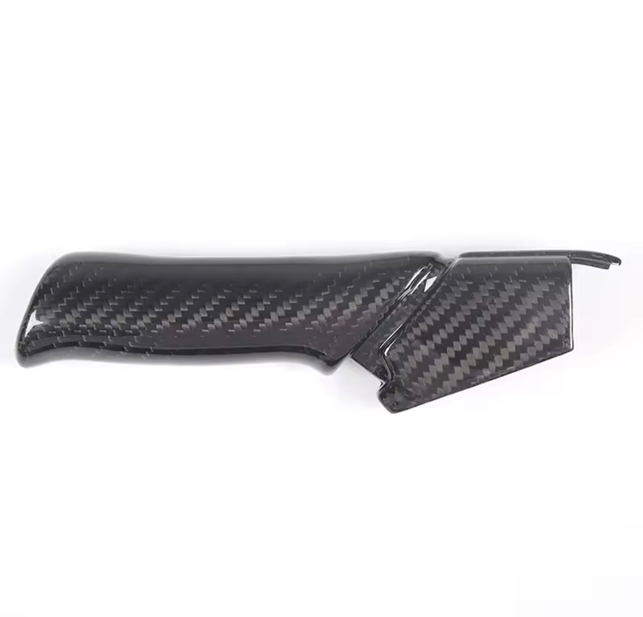 Carbon Fiber Handbrake Handle - Nissan GTR R35 (2009-2024) - Exotics Carbon Design
