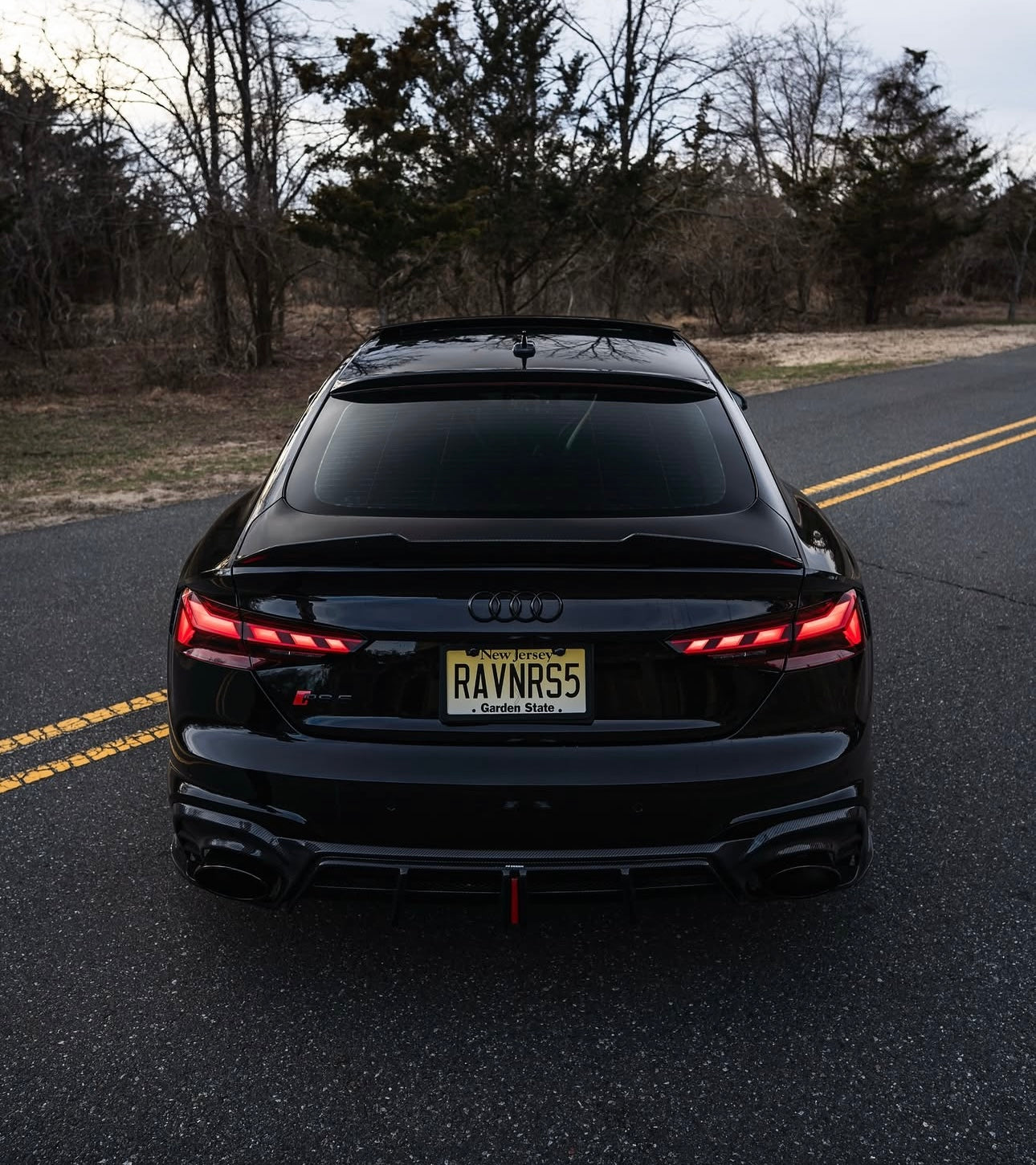 M4 Style Carbon Fiber Trunk Spoiler – Audi A5 / S5 / RS5 B9 /B9.5 (2017–2024) - Exotics Carbon Design