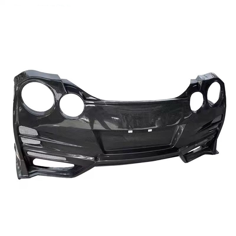 T.S Style Full Carbon Fiber Rear Bumper – Nissan GT-R R35 - Exotics Carbon Design