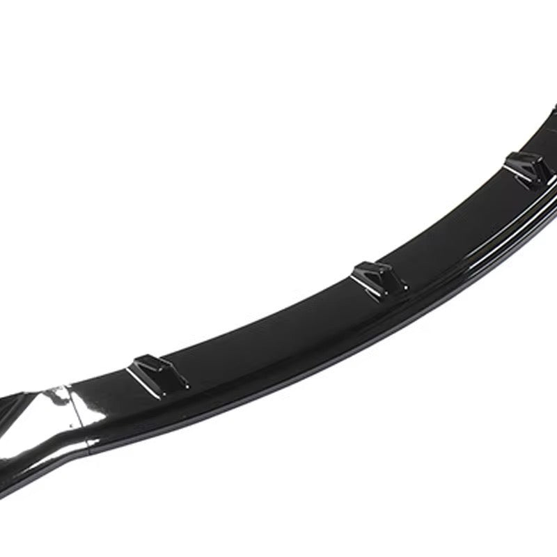 VSR-Style Gloss Black Front Lip | Sporty Aero Upgrade – Tesla Model 3 2017–2023 - Exotics Carbon Design