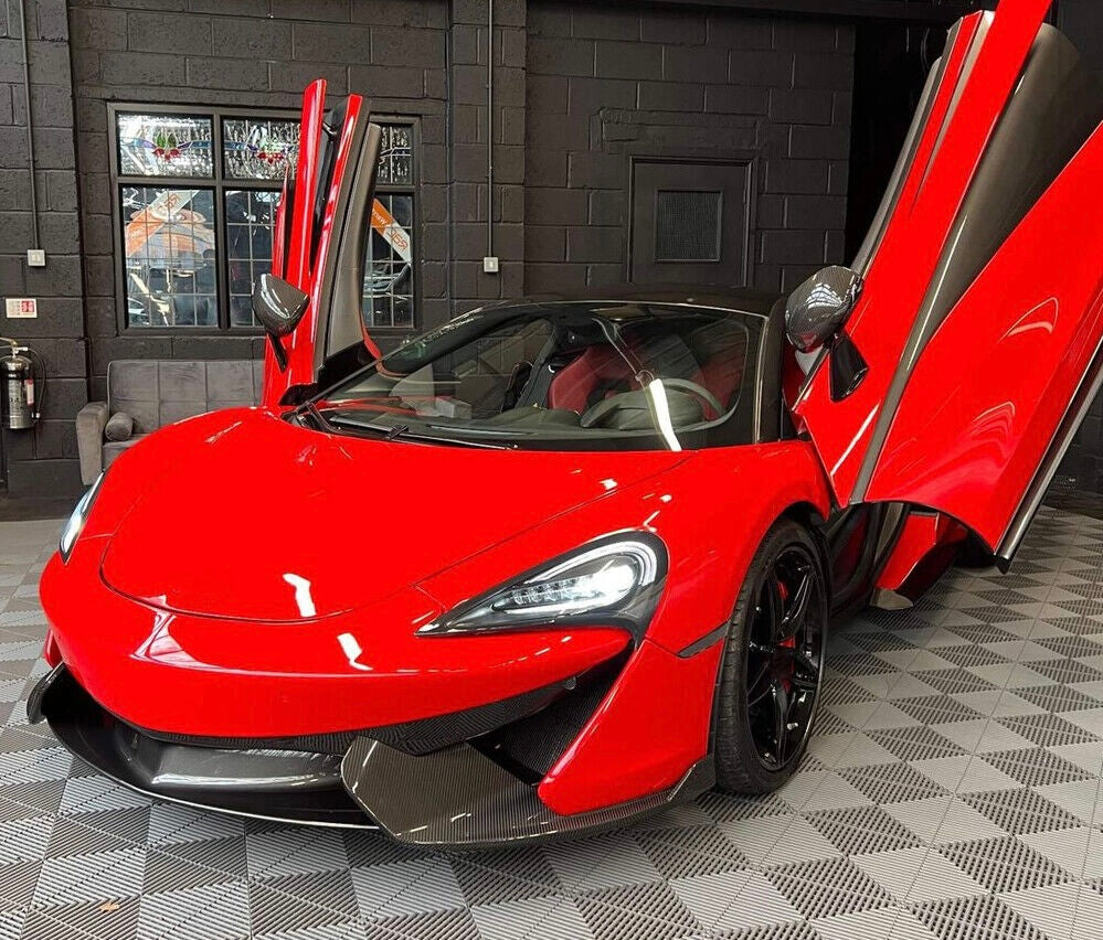 McLaren 540C / 570S - Carbon Fiber Front Diffuser Fins - Exotics Carbon Design