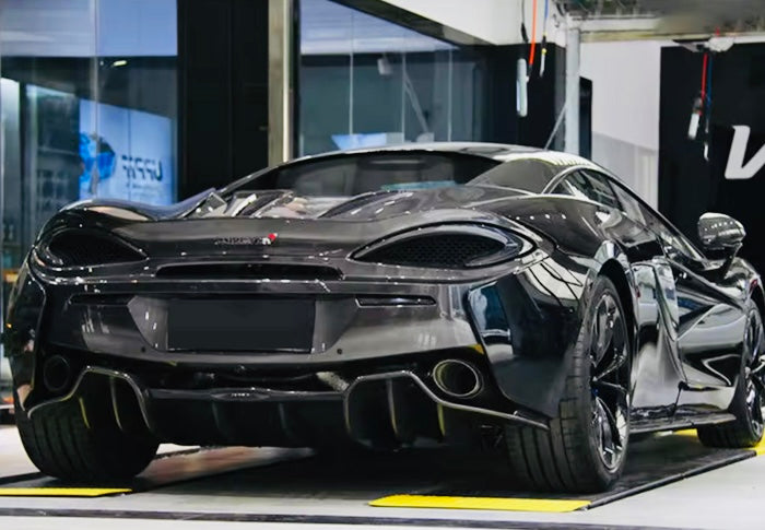 Carbon Fiber Rear Diffuser - McLaren 540C / 570S / 570GT - Exotics Carbon Design