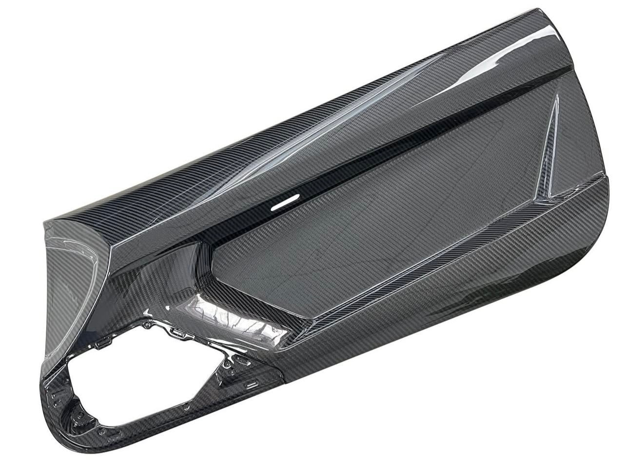 SVJ Style Carbon Fiber Inner Door Panels for Lamborghini Aventador LP700 / LP720 / LP740 - Exotics Carbon Design