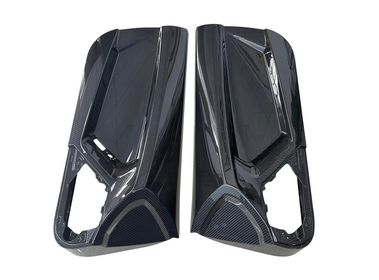 SVJ Style Carbon Fiber Inner Door Panels for Lamborghini Aventador LP700 / LP720 / LP740 - Exotics Carbon Design