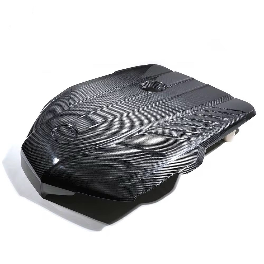 Carbon Fiber Engine Cover - Toyota GR Supra A90/A91 (2020–2024) - Exotics Carbon Design