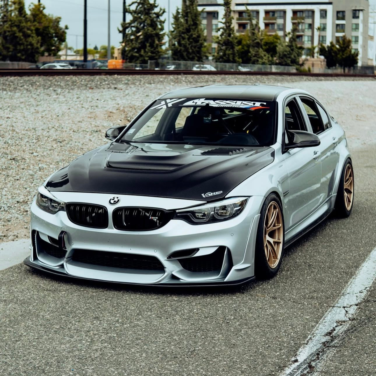 BMW M3 F80 / M4 F82 – Carbon Fiber Vented Front Hood - Exotics Carbon Design