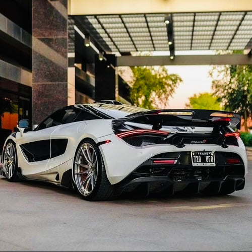 Z-Style Carbon Fiber Rear Wing – McLaren 720S (2017–2023) - Exotics Carbon Design