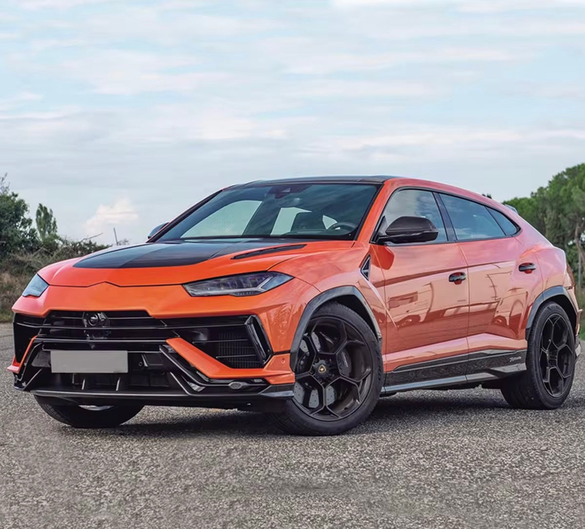 2023+ Lamborghini Urus S – NVT Style Carbon Fiber Body Kit - Exotics Carbon Design