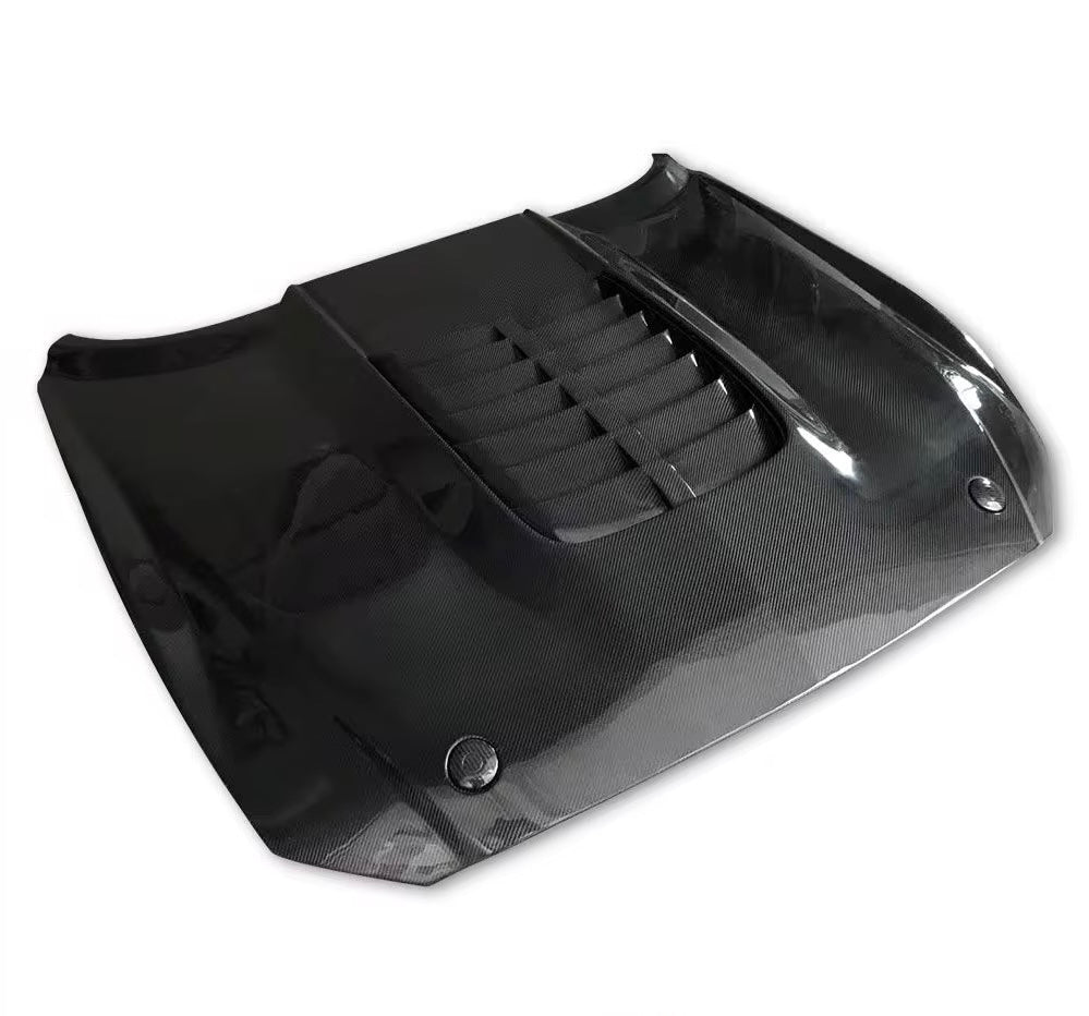 Carbon Fiber Vented Hood - Ford Mustang S550.1/S550.2 (2015–2023) - Exotics Carbon Design