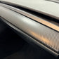 Carbon Fiber Dashboard Trim Premium Interior Accent – Tesla Model 3/Y (2021–2023) - Exotics Carbon Design