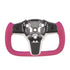 Pink F1-Style Carbon Fiber Steering Wheel – Tesla Model 3/Y 2017-2023 - Exotics Carbon Design