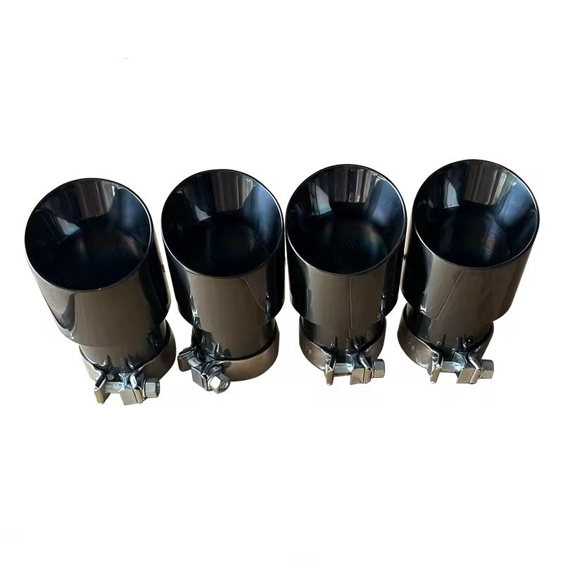 Stainless Steel Exhaust Tips - Corvette C8 - Exotics Carbon Design
