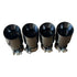 Stainless Steel Exhaust Tips - Corvette C8 - Exotics Carbon Design