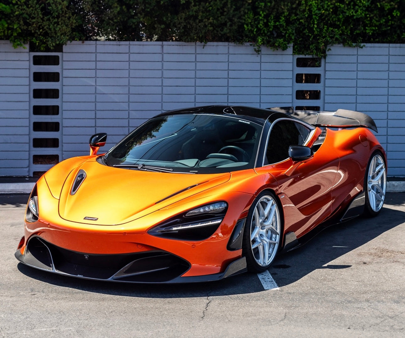 McLaren 720S - Exotic Design Carbon Fiber Front Diffuser - Exotics Carbon Design