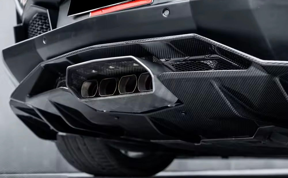 Lamborghini Aventador LP700 - Exotic Design Carbon Fiber Rear Diffuser - Exotics Carbon Design