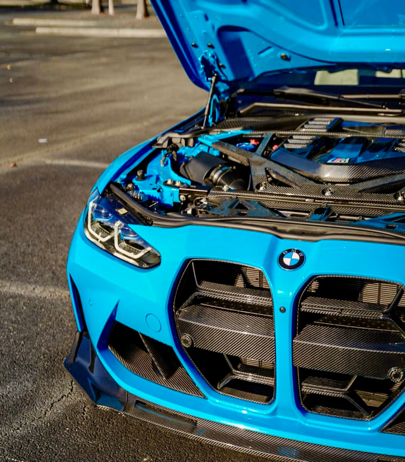 BMW M4 G82 Carbon Fiber Front Grill - Exotics Carbon Design