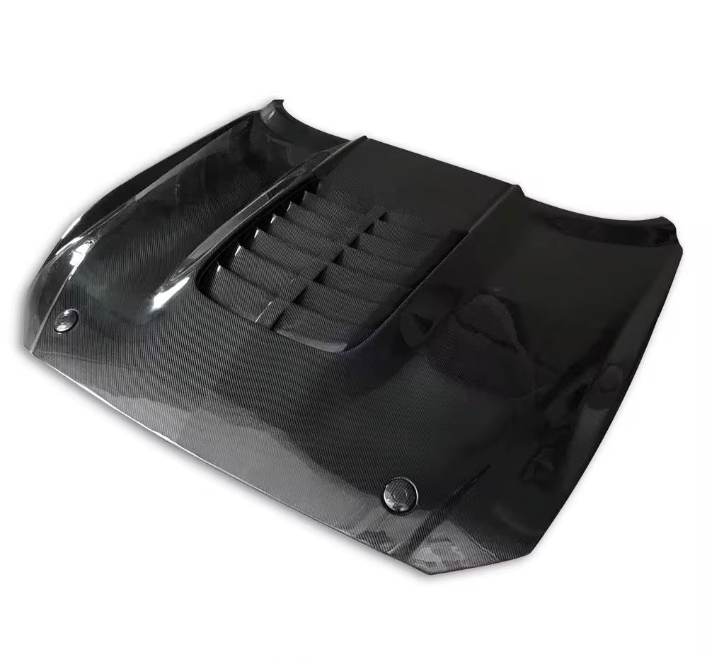 Carbon Fiber Vented Hood - Ford Mustang S550.1/S550.2 (2015–2023) - Exotics Carbon Design