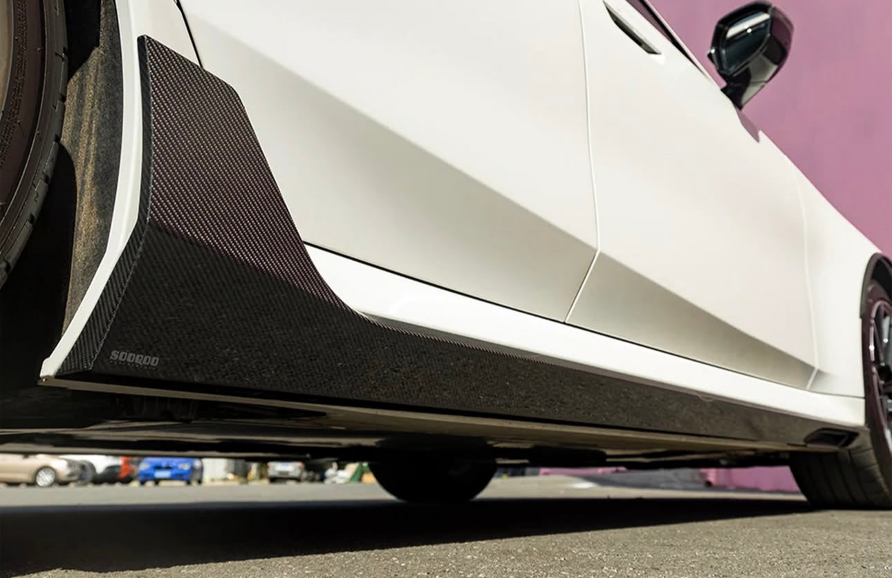 BMW G90 M5 – MP Style Carbon Fiber Side Skirts - Exotics Carbon Design