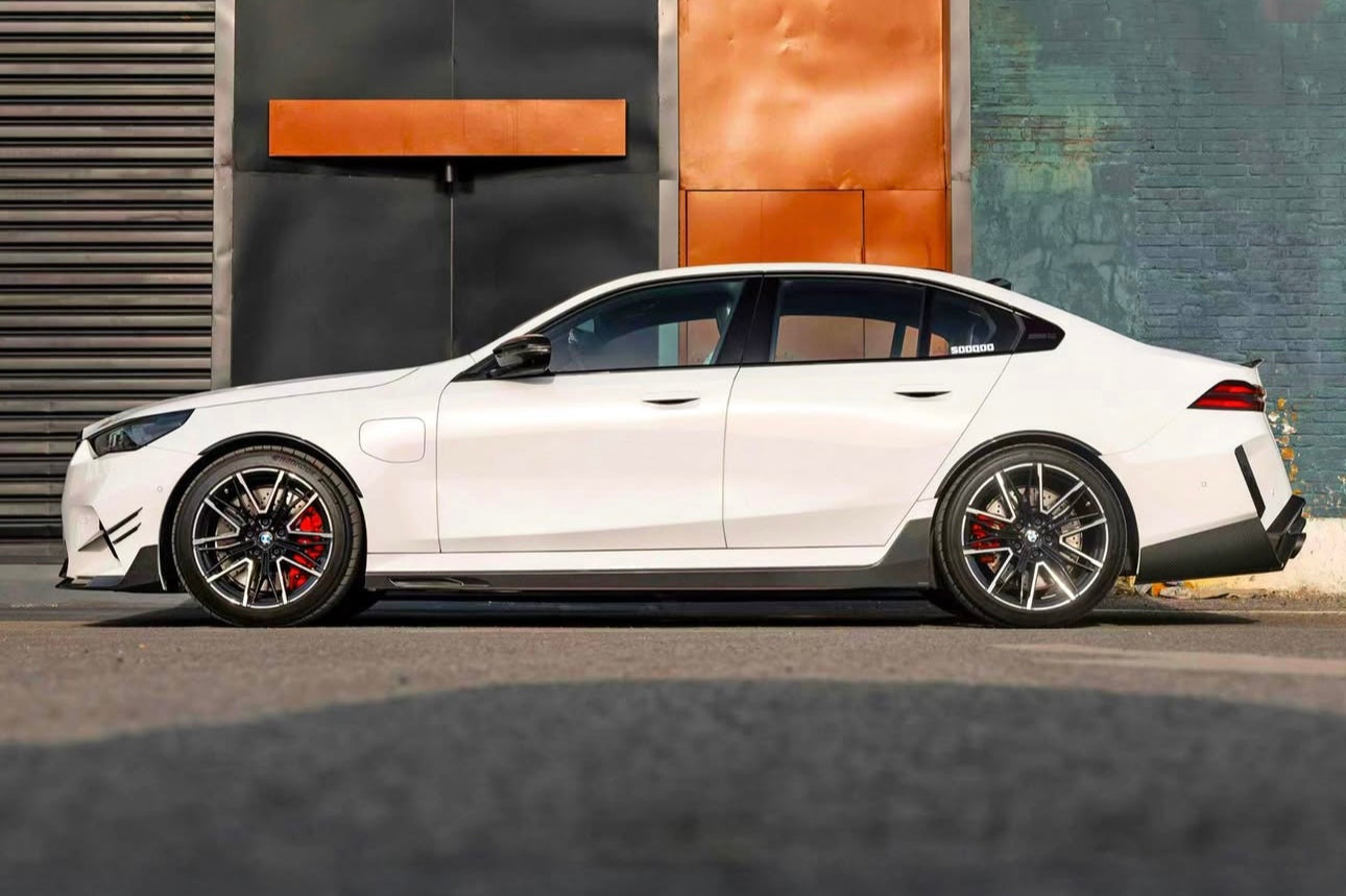 BMW G90 M5 – MP Style Carbon Fiber Side Skirts - Exotics Carbon Design