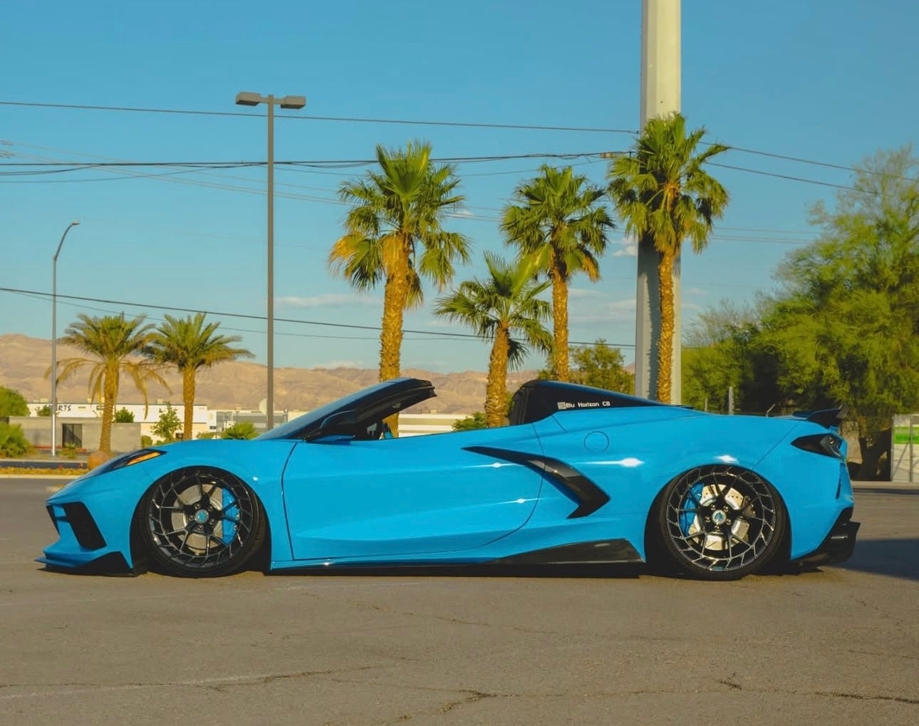 Gloss Black Side Skirts – Chevrolet Corvette C8 (2020–2024) - Exotics Carbon Design