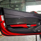 Z-Art Style Carbon Fiber Interior Door Panels – Ferrari 488 (2015+) - Exotics Carbon Design